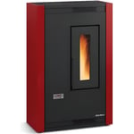 Poêle à granulés La Nordica Extraflame - Luisella 4,4kw - couleur: Bordeaux