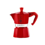 Bialetti Moka Express 3 Kopp. Mokkabryggare Röd – Winter Wonderland Limited Edition