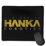 Ghost in The Shell Hanka Robotics Customized Designs Non-Slip Rubber Base Gaming Mouse Pads for Mac,22cm×18cm， Pc, Computers. Ideal for Working Or Game