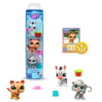 Littlest Pet Shop Pet Trio Figursett m/ tilbehør - Zoo Pets