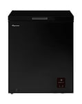 Fridgemaster MCF142EB 142L Chest Freezer - Black E Rated