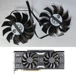 1 pair For EVGA GTX1060 1070 1070ti 1080 ACX Graphics Card Cooling Fans