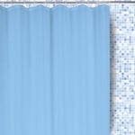 Rayen Bath Curtain, Blue, 180 x 200 cm