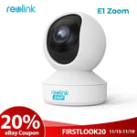 Reolink E1Zoom 5MP Wireless WiFi CCTV Security Camera 3x Optial Zoom 2-Way Audio