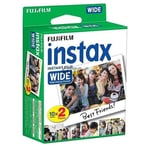 4547410173772 Fujifilm | Instax Wide Glossy (10plx2) Film | 108 x 86 mm | Quanti