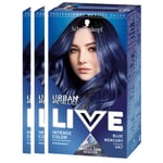 Schwarzkopf Schwarzkopf Live Color U67 Blue Mercury  3-pack