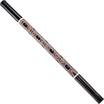 Sonic Energy Classic Bamboo Didgeridoo – léger – Bambou, noir avec pois colorés (DD1BK)