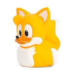 TUBBZ Boxed Edition Tails Figurine de Canard en Caoutchouc Vinyle – Produit Officiel Sonic Le hérisson – Action TV, Films et Jeux vidéo