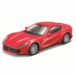 1:43 Scale 812 SUPERFAST metalliseos Luxury Vehicle Diecast Cars Malli Lelukokoelma Lahja