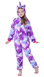 Brinny Unisexe Animal Pyjama Animaux Enfant Combinaison de Nuit Licorne Cosplay Outfit Vêtements de Nuit Déguisements Hiver Chaud Costume de Sommeil Filles Garçons Noel Halloween 11,100