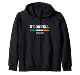 O'Donnell Irish Family Name St Patricks Day Ireland Flag Zip Hoodie