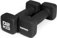 Zipro Dumbbell Zipro Neoprene Dumbbells 2 Kg Set Of 2