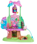 Gabby’s Dollhouse, Transforming Garden Treehouse Playset with Lights, 2 Figures, 5 Accessories, 1 Delivery, 3 Furniture, Kids’ Toys for Ages 3 and above