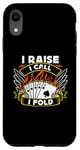 iPhone XR I Raise I Call I Fold Loves Gambling Casino Luck Poker Dice Case