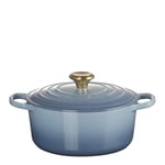 Le Creuset - Signature rund gryte 4,2L chambray/gull