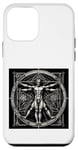 Coque pour iPhone 12 mini Da Vinci Man Vitruvien