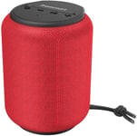 Element T6 - Mini Enceinte Bluetooth, Couleur Rouge