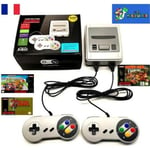 Console de salon Super Nes Mini + 620 jeux HD+ mario kart + donkey kong zelda