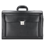 Alassio Valise de pilote en cuir 49 cm pour ordinateur portable schwarz (45057)