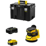 Stanley - Ponceuse Excentrique FatMax SFMCW220M1T (1 x 4,0 Ah Chargeur tstak vi)