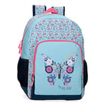 Roll Road Wild and Free Sac à dos scolaire Multicolore 33x46x17 cms Polyester 25.81L