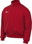 Nike M NK DF Strk24 TRK JKT K Waist Length, Rouge/Blanc, L Homme