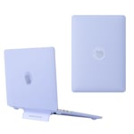 MacBook Pro 14 M3 / M2 / M1 (2023/2021) - Hard cover til front og bagside med Kickstand - Lilla