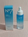 No7 HydraLuminous Water Concentrate 30 ml Pure Hyaluronic Acid - New