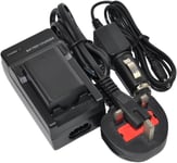 Spare Battery + Mains / Car Charger for Canon PowerShot SX, IXY, IXUS Cameras