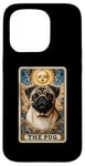 iPhone 15 Pro The Pug Tarot Card Dog Lover Pug Dogs Owner Case