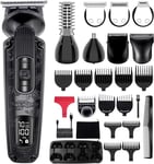 Beard  Trimmer  for  Men  Beard  Grooming  Kit  T - Blade  Mustache  Trimmer  Ha