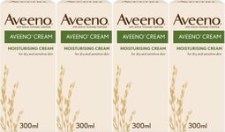 Aveeno Moisturising Cream 300ml - 4 PACKS