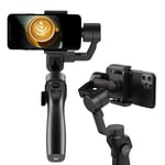 stabilisateur de caméra à prise de vue portable,3 axes,support de diffusion en direct pour téléphone Vlog