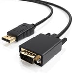 Adaptateur Convertisseur Vidéo DisplayPort (DP) vers VGA.[V569]