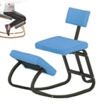 Chaise Ergonomique à Genoux, genouillère Ergonomique, Chaise berçante avec Correction de la Colonne vertébrale, Amovible et Lavable, améliore la Circulation Sanguine, idéale pour Le Bureau et la mais