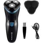 Remington R1 Style Series Mens Rotary Shaver Dry Use 30min Runtime, Black- R1000