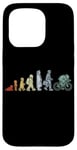 Coque pour iPhone 15 Pro Evolution d'un cycliste Amoureux du vélo Biking