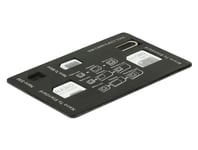 Delock adaptersett for SIM-kort for mobiltelefon