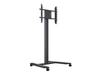 MULTIBRACKETS – M PUBLIC DISPLAY STAND 180 HD SINGLE BLACK, WHEELS (7350073735310)