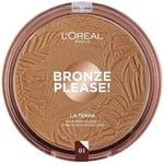 Blush & poudres L'oréal  Bronze Please! La Terra 01-light Caramel