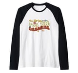 I'm Just Here For The Dressing Groovy Thanksgiving Christmas Raglan Baseball Tee