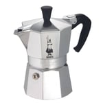 Bialetti Aluminium Moka Express Stovetop Coffee Maker, 18 Cup