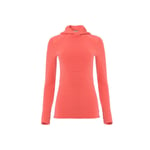 Aclima Womens StreamWool Hoodie (Rosa (SPICED CORAL) X-large)