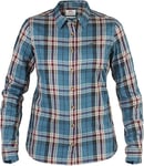 Fjällräven Women Ovik Flannel LS W Long Sleeve Shirt - Glacier Green, Large