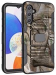 Rugged Case with Ring Grip Stand for Samsung Galaxy A14 5G Phone