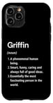 Coque pour iPhone 11 Pro Griffin Définition du nom Dictionnaire amusant