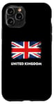 Coque pour iPhone 11 Pro Drapeau United Kingdom Angleterre Union Jack