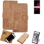 FOR Sony Xperia 1 III SMARTPHONE CASE COVER WALLETCASE CORK