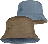 Buff Travel Bucket Cap Zadok Blue-Olive S/M