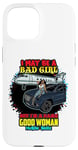 Coque pour iPhone 15 Melanin Queen I May Be A Bad Girl But I'm A Damn Good Woman